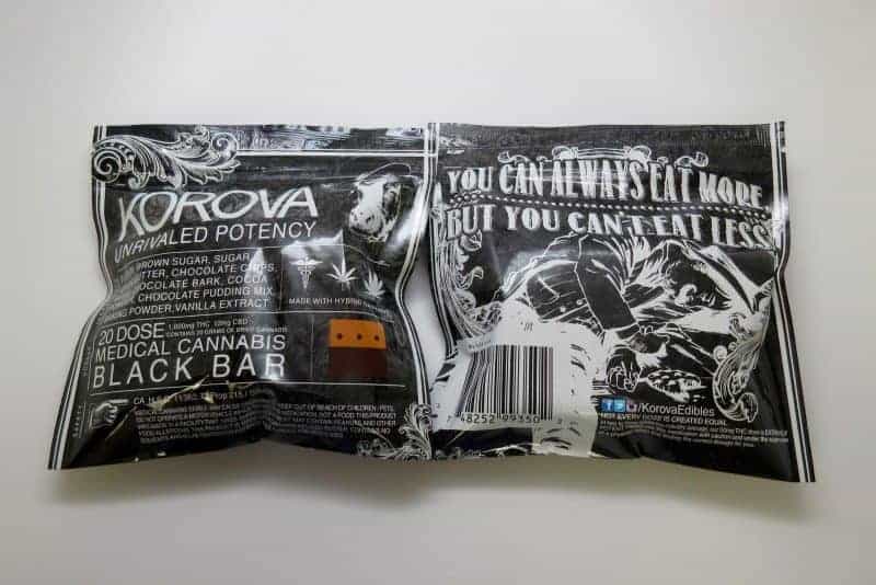Korova Black Bar Brownie
